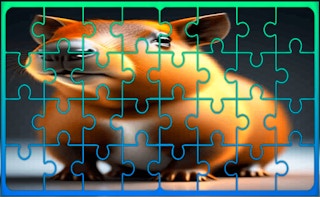 Image Guinea Pig Jigsaw Block Puzzle